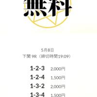 5月8日の下関9R「皇艇」予想